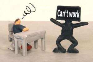 can't　WORK